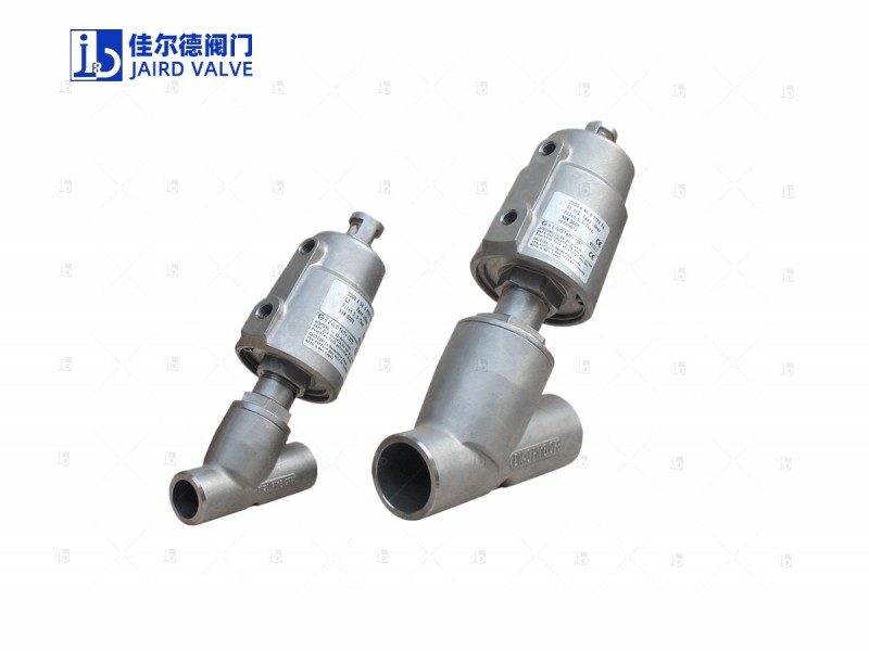 3000焊接气动角座阀